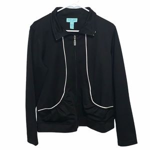 Silverwear New York black and white jacket large